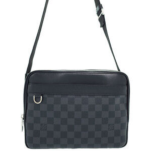 Louis Vuitton Graphite Black Trocadero Messenger Shoulder Bag